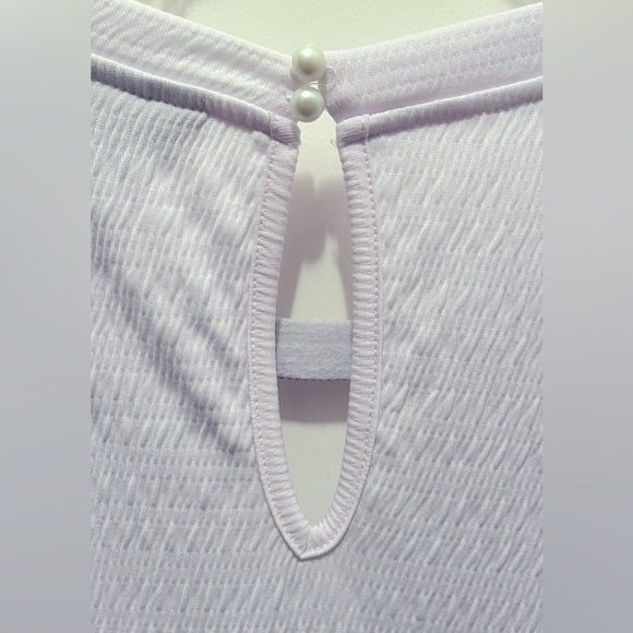 Ashley Stewart blouse Cold Shoulder Tunic Top Embellished sparkling crystals - Picture 3 of 13